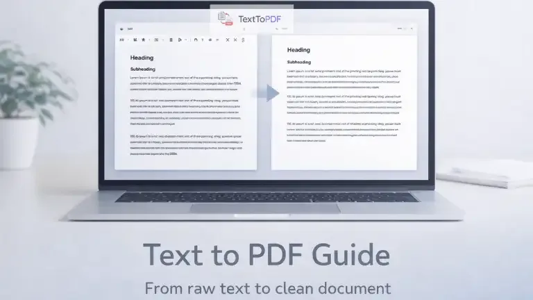 Como converter um arquivo de texto para PDF