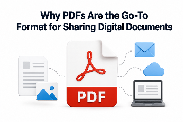 Why PDFs Are the Go-To Format for Sharing Digital Documents illustration